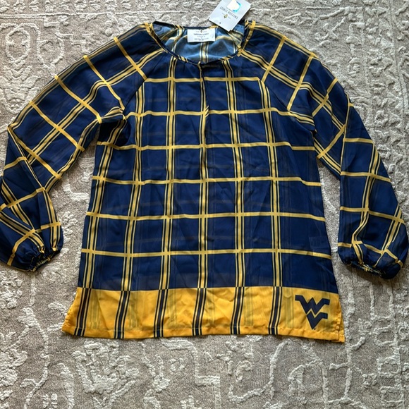 NWT West Virginia Sheer Blouse - Picture 1 of 10